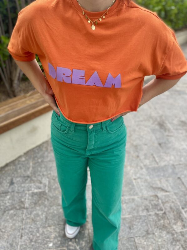 T-Shirt Laranja Dream