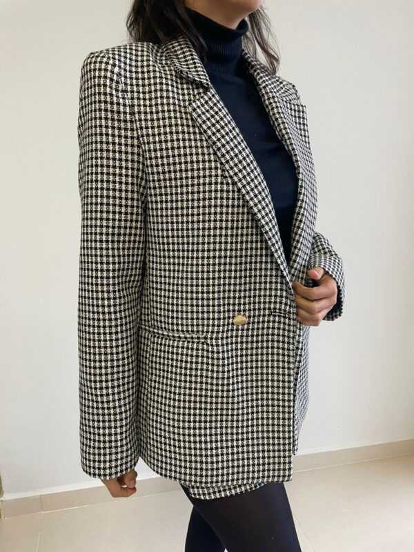 BLAZER TWEED XADREZ